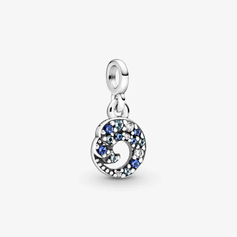 (kép) PANDORA Az én kék óceánom függő charm - 799010C01