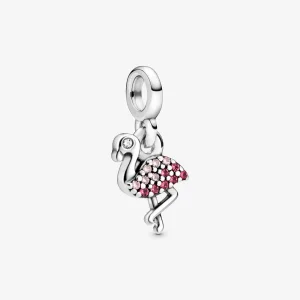 PANDORA Az én rózsaszín flamingóm függő charm - 798982C01 (kép) PANDORA Az én rózsaszín flamingóm függő charm - 798982C01