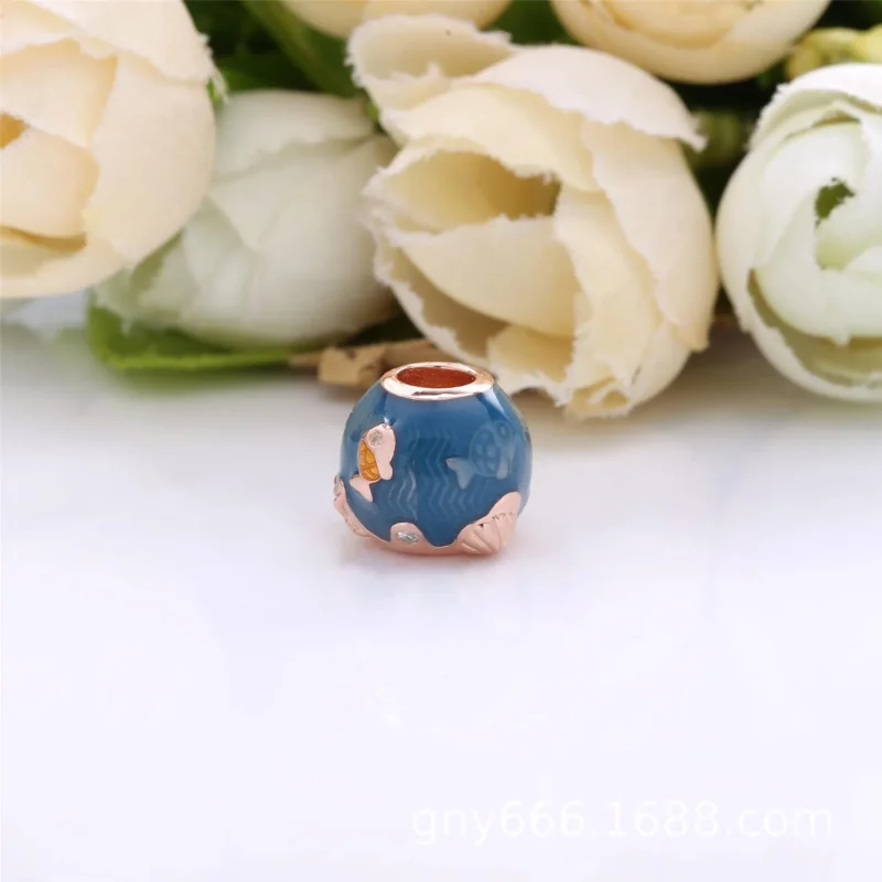 (kép) PANDORA Charm Csillogó óceáni hullámok és halak - 789004C01 - Megtekintés 4