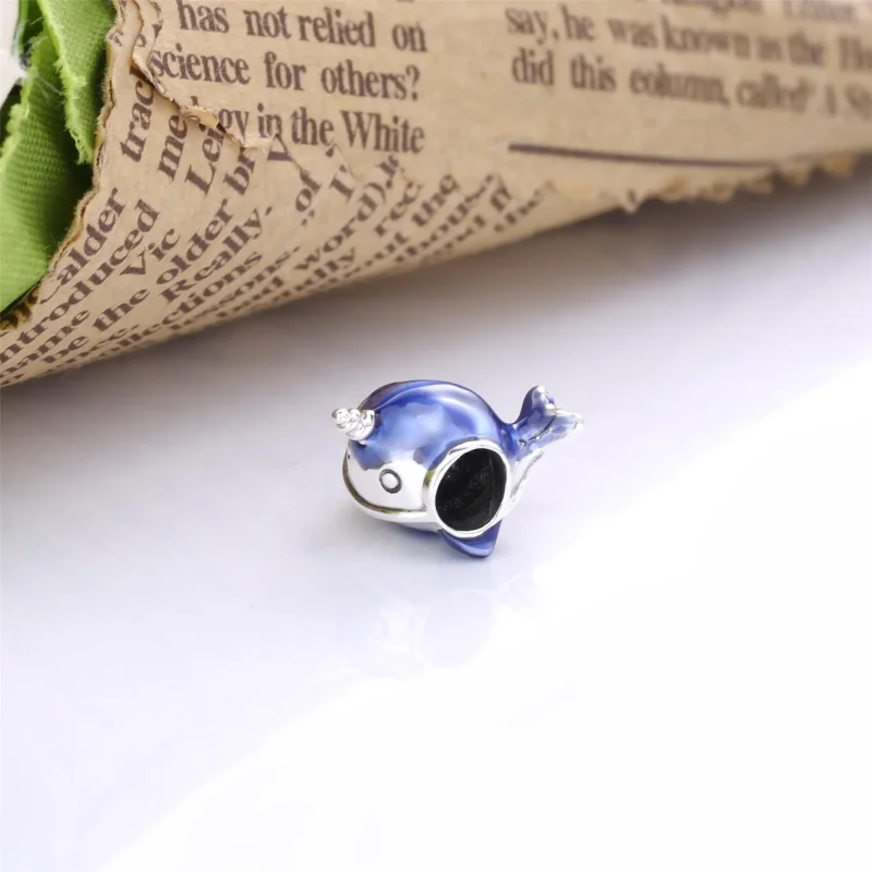 (kép) PANDORA Charm Csillogó Narwhal - 798965C01 - Megtekintés 4