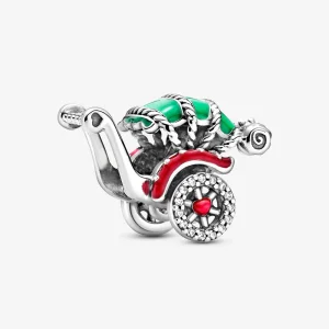 (kép) PANDORA Charm Hagyományos riksa - 799071C01