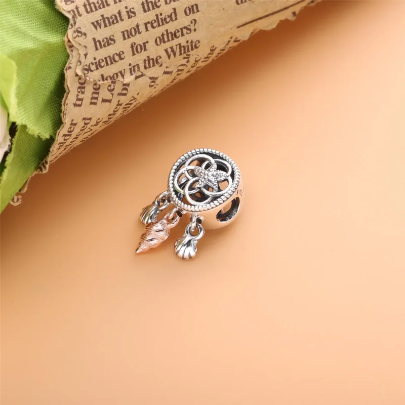 (kép) PANDORA Charm Áttört kagyló álomfogó - 788944C00 - Megtekintés 2