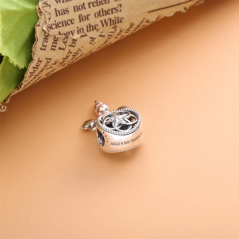 (kép) PANDORA Charm Áttört kagyló álomfogó - 788944C00 - Megtekintés 3