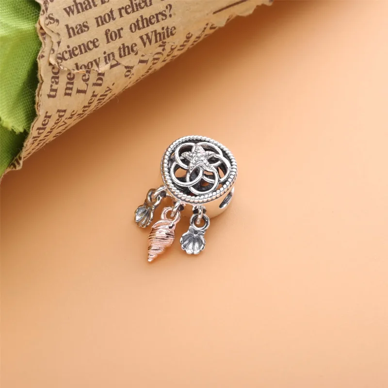 (kép) PANDORA Charm Áttört kagyló álomfogó - 788944C00 - Megtekintés 4