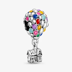PANDORA Disney Fel ház és léggömbök charm - 798962C01 (kép) PANDORA Disney Fel ház és léggömbök charm - 798962C01