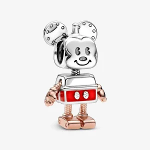 PANDORA Disney Mickey Egér robot charm - 789073C01 (kép) PANDORA Disney Mickey Egér robot charm - 789073C01