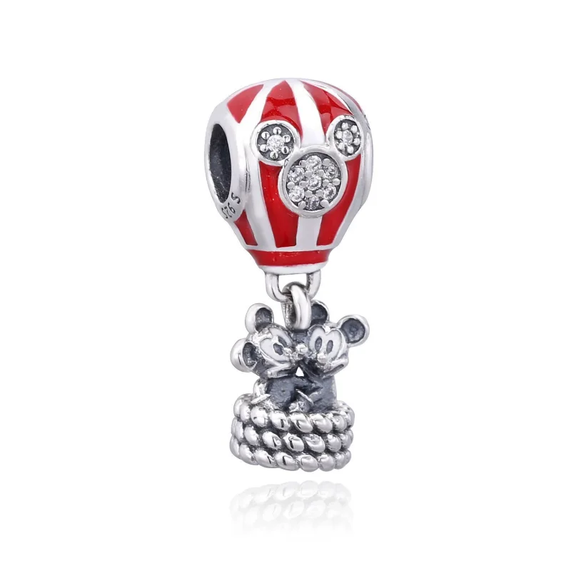 (kép) PANDORA függő charm Az igazi szerelem Disney hőlégballonja - PD00209-1