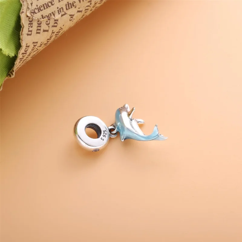 (kép) PANDORA függő charm Csillogó delfin - 798947C01 - Megtekintés 3
