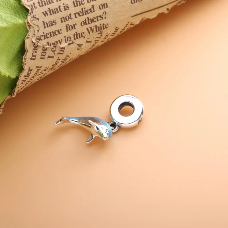(kép) PANDORA függő charm Csillogó delfin - 798947C01 - Megtekintés 5