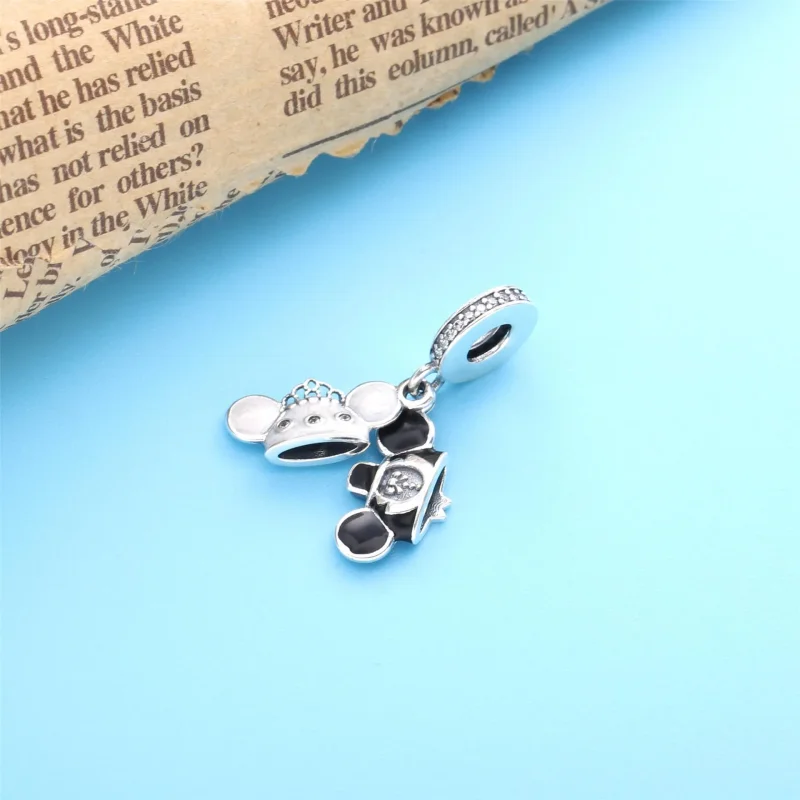(kép) PANDORA függő charm Disney Mickey és Minnie esküvő - 798804C01 - Megtekintés 2