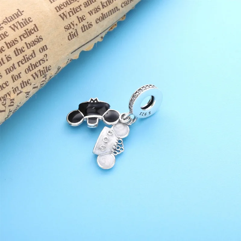 (kép) PANDORA függő charm Disney Mickey és Minnie esküvő - 798804C01 - Megtekintés 3