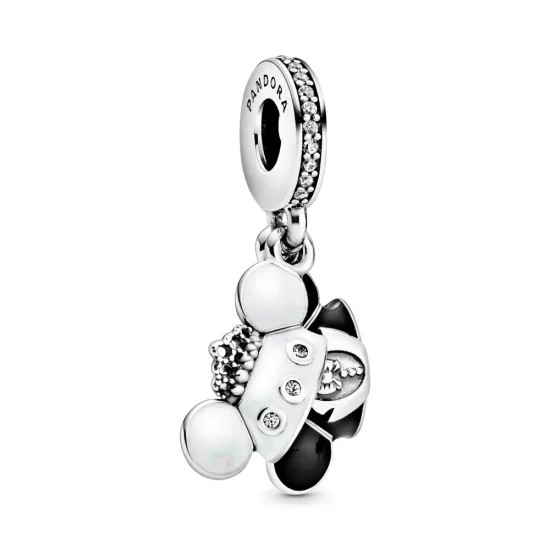 (kép) PANDORA függő charm Disney Mickey és Minnie esküvő - 798804C01