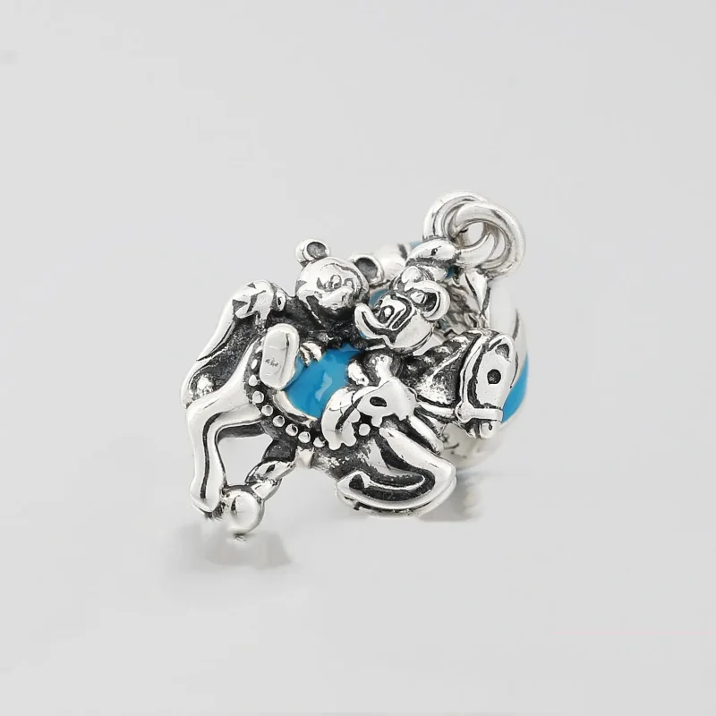 (kép) PANDORA függő charm Disney Mickey és Minnie körhinta ló - 798900C01 - Megtekintés 3