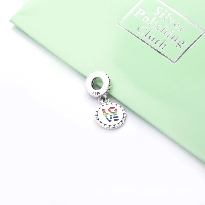 (kép) PANDORA függő charm Disney, Miki egér szivárvány - P400036052279 - Megtekintés 3