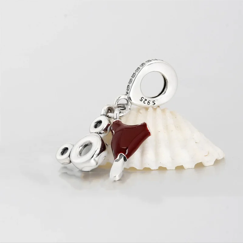 (kép) PANDORA függő charm Disney Park fagylalt és fánk - 798894C01 - Megtekintés 3
