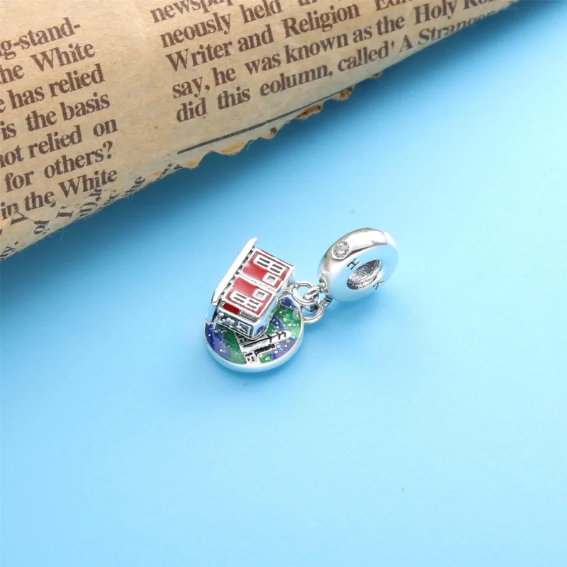 (kép) PANDORA függő charm Hong Kong csúcs villamos - 798926C01 - Megtekintés 3