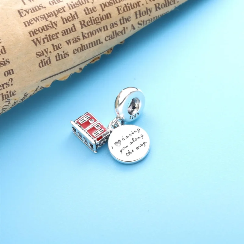 (kép) PANDORA függő charm Hong Kong csúcs villamos - 798926C01 - Megtekintés 4