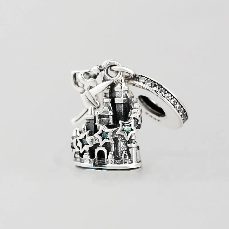 (kép) PANDORA függő charm Pandora Disney Park Tinker Bell & Kastély - 798856C01 - Megtekintés 2