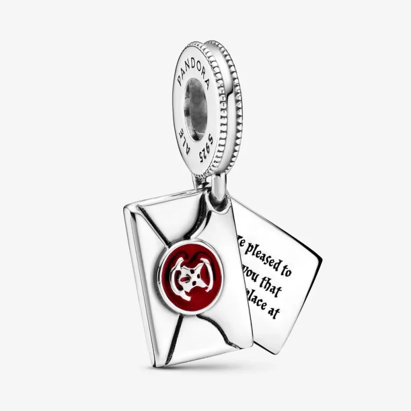 (kép) PANDORA Harry Potter, Levél a Roxfortból függő charm - 799125C01