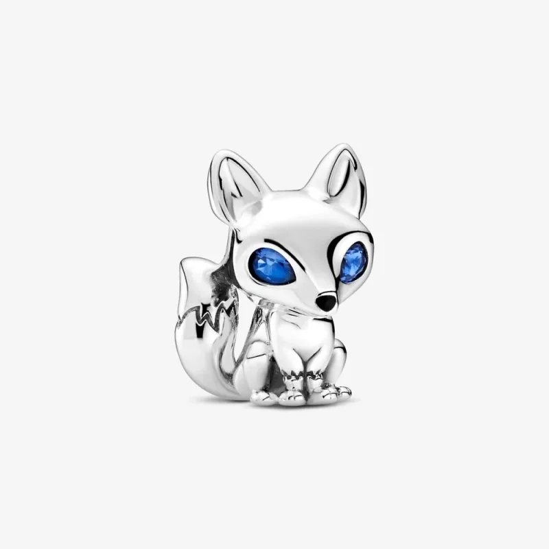 (kép) PANDORA Kékszemű róka charm - 799096C01