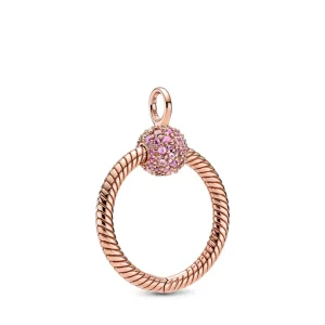 (kép) Pandora Moments kis pavé O medál - 389097C01