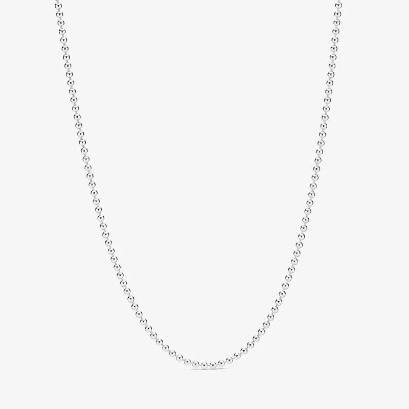 (kép) PANDORA Polírozott golyóláncos nyaklánc - 399104C00-60
