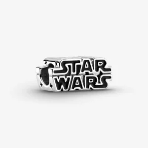(kép) PANDORA Star Wars ezüst 3D logó charm - 799246C01
