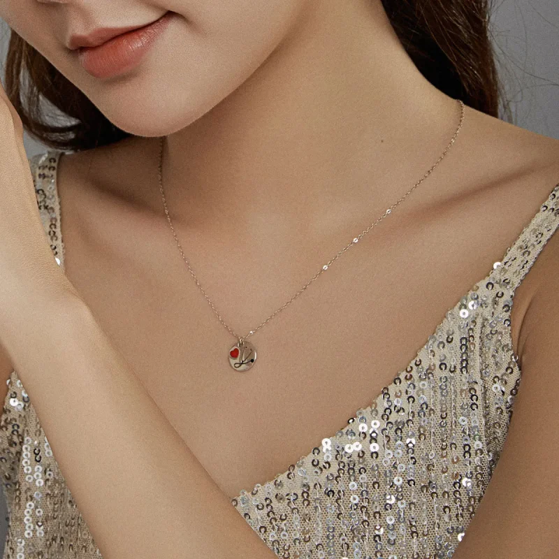 (kép) PANDORA típusú angyal fehérben - szerelem sztetoszkóp collier nyaklánc - SCN426 - Megtekintés 6