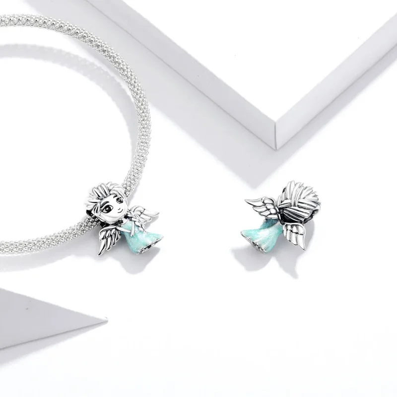 (kép) PANDORA típusú hótündér charm - SCC1652 - Megtekintés 4
