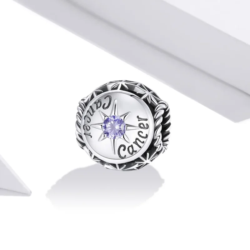 (kép) PANDORA típusú ragyogó rák charm - SCC1725-4 - Megtekintés 2