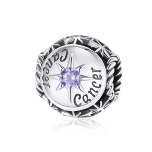 (kép) PANDORA típusú ragyogó rák charm - SCC1725-4