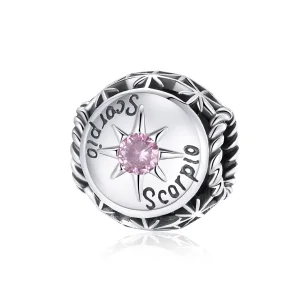 (kép) PANDORA típusú ragyogó skorpió charm - SCC1725-3