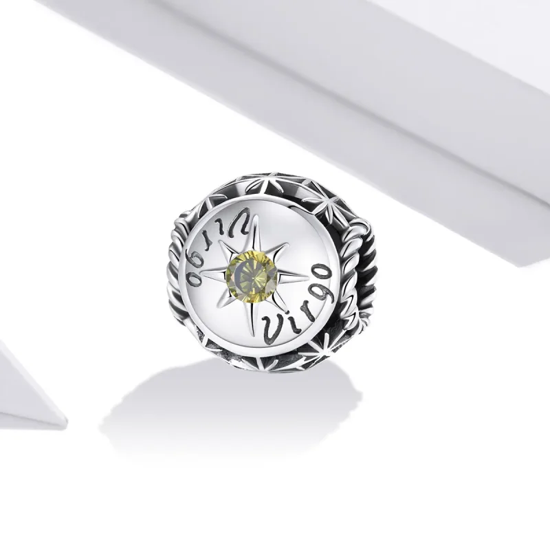 (kép) PANDORA típusú ragyogó szűz charm - SCC1725-6 - Megtekintés 2