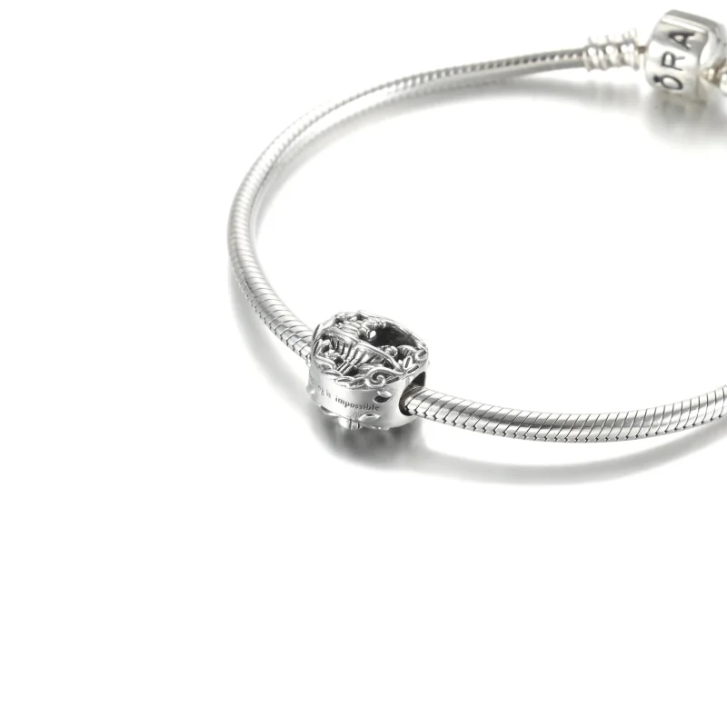 (kép) PANDORA Alice csodaországban áttört charm - 799361C00 - Megtekintés 6