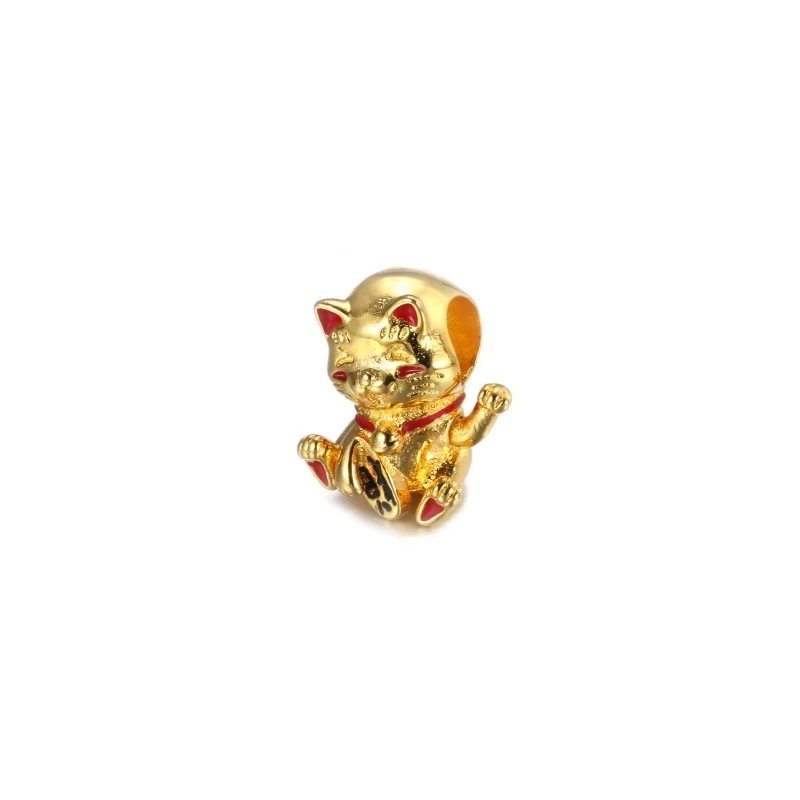(kép) PANDORA Aranyos Fortune Macska Charm - 769271C01 - Megtekintés 2
