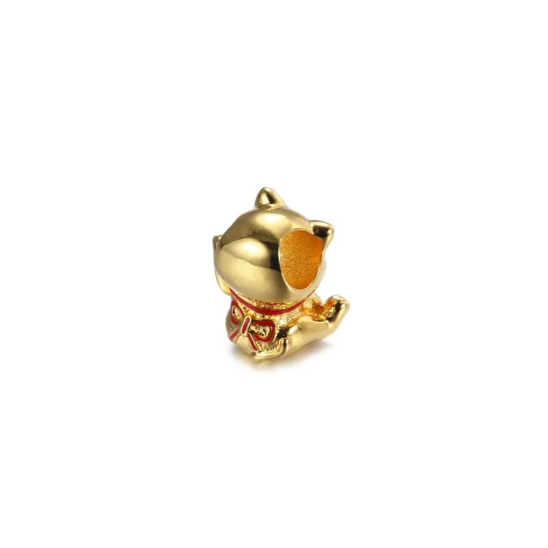 (kép) PANDORA Aranyos Fortune Macska Charm - 769271C01 - Megtekintés 3