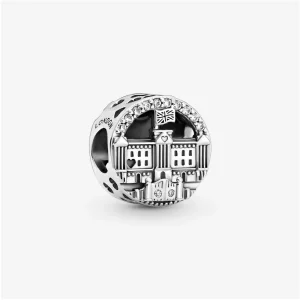 (kép) PANDORA Csillogó Buckingham-palota Charm - 799382C01