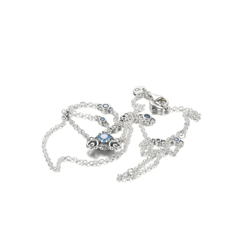 (kép) PANDORA Disney Hamupipőke tökhintó nyaklánc - 399198C01-45 - Megtekintés 5