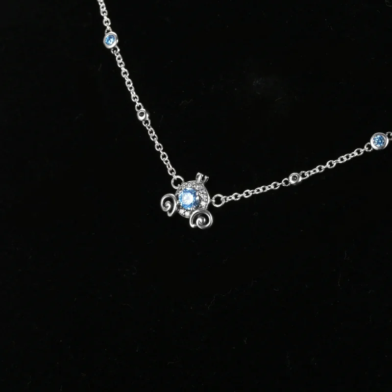 (kép) PANDORA Disney Hamupipőke tökhintó nyaklánc - 399198C01-45 - Megtekintés 6
