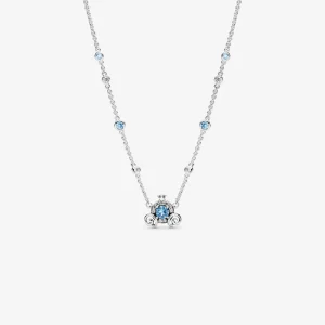 PANDORA Disney Hamupipőke tökhintó nyaklánc - 399198C01-45 (kép) PANDORA Disney Hamupipőke tökhintó nyaklánc - 399198C01-45