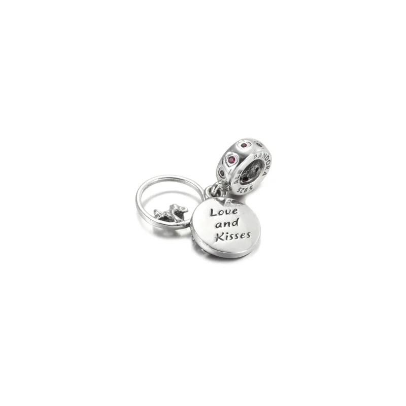 (kép) PANDORA Disney Mickey és Minnie szerelmes csók függő - 799298C01 - Megtekintés 4