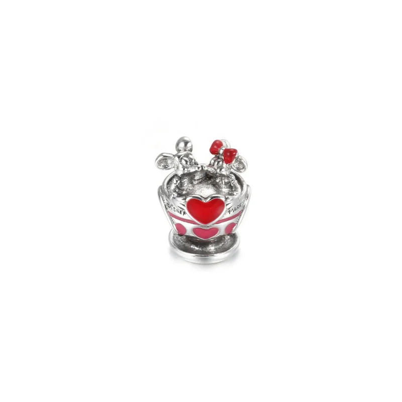 (kép) PANDORA Disney, Parkok Mickey és Minnie Teáscsészék Charm - 799265C01 - Megtekintés 2