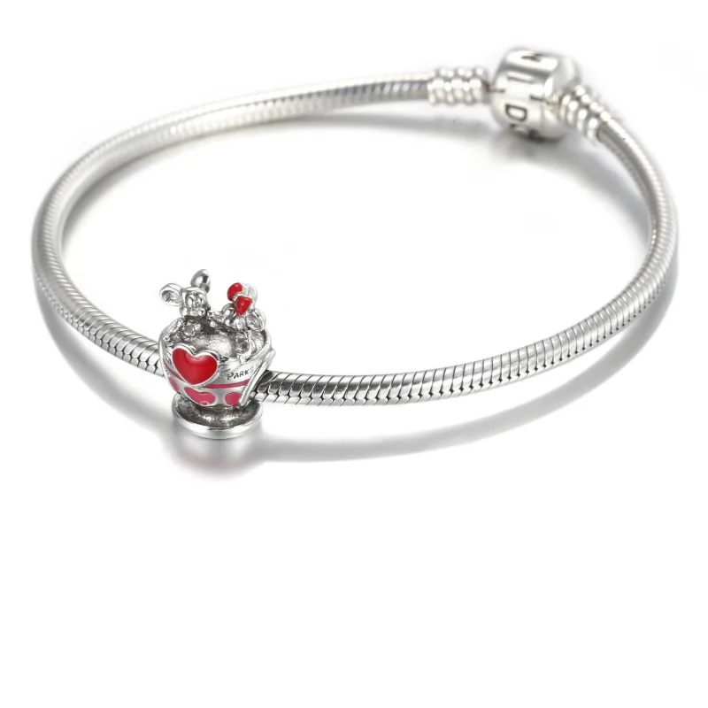 (kép) PANDORA Disney, Parkok Mickey és Minnie Teáscsészék Charm - 799265C01 - Megtekintés 6