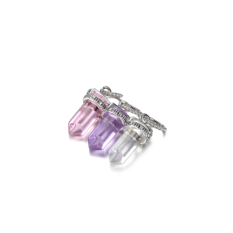 (kép) PANDORA fehér amulett medál - 399185C03 - Megtekintés 2