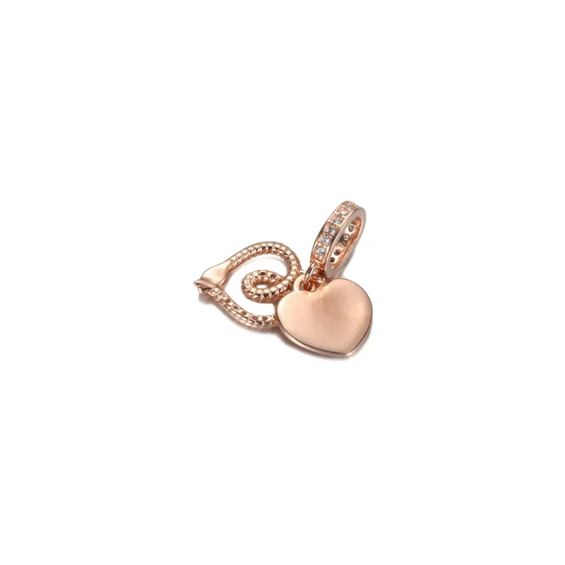 (kép) PANDORA Kígyó és szív Függő Charm - 789086C01 - Megtekintés 4