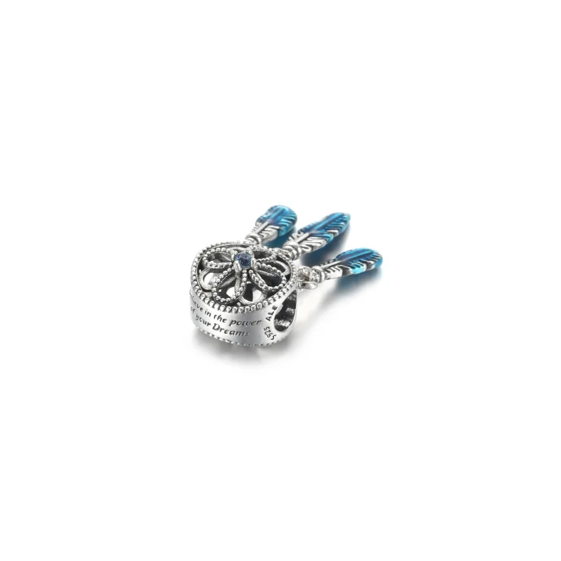 (kép) PANDORA Kék Álomfogó Charm - 799341C01 - Megtekintés 3