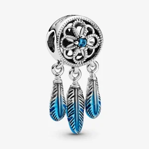 (kép) PANDORA Kék Álomfogó Charm - 799341C01