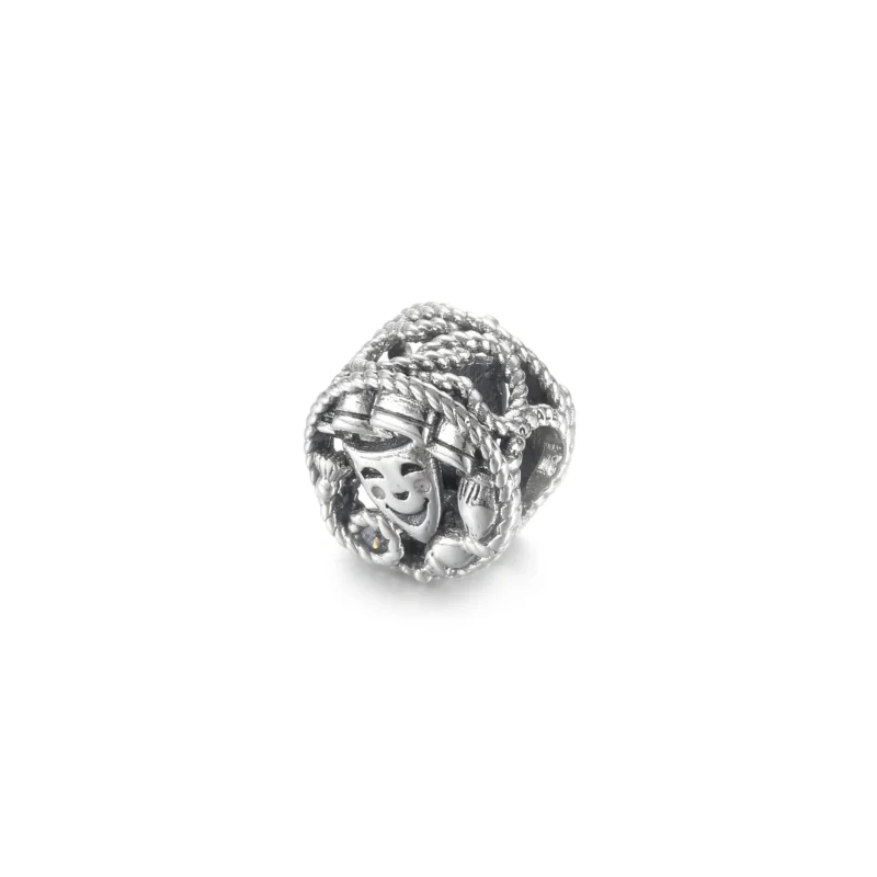 (kép) PANDORA Komédia és dráma maszkok charm 799331C01 - Megtekintés 2