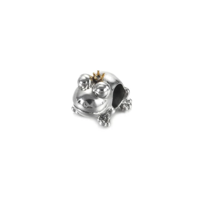 (kép) PANDORA kéttónusú béka herceg charm - 799342C00 - Megtekintés 2