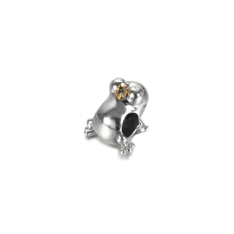 (kép) PANDORA kéttónusú béka herceg charm - 799342C00 - Megtekintés 3